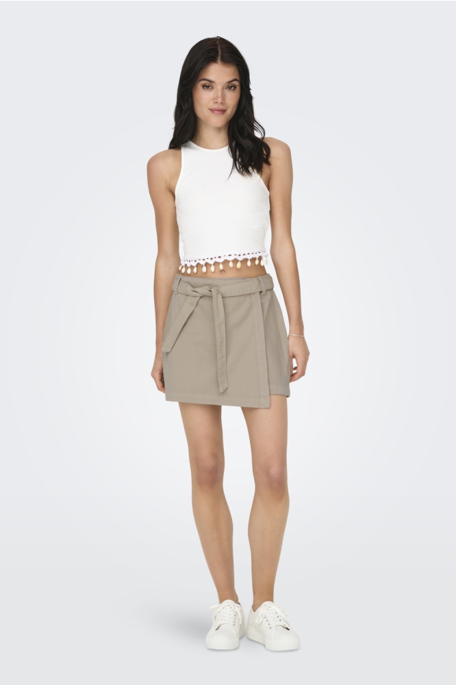 ONLPRIME HW BELT WRAP SKIRT PNT 15322861 Plaza Taupe
